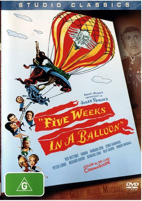 Five Weeks In A Balloon Red Buttons Dvd Film Classics
