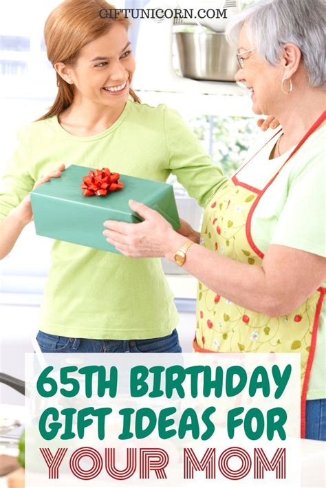 If none of these suggestions appeal to you, use them as a springboard for your own ideas. 21 Creative 65th Birthday Gift Ideas For Your Mother in ...