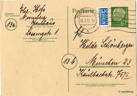 german autograph postcard  lost