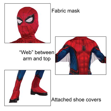 Rubies Marvel Spider Man Far From Home Childs Spider Man Costume
