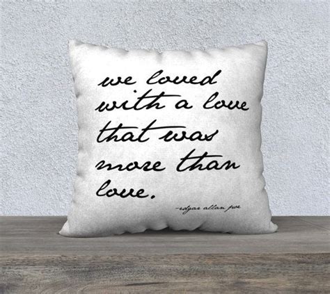 We Loved Quote Throw Pillow Home Decor Wedding T Quote Throw