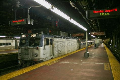 New York Penn Station Tracks Long Island Railroad New Jersey Transit