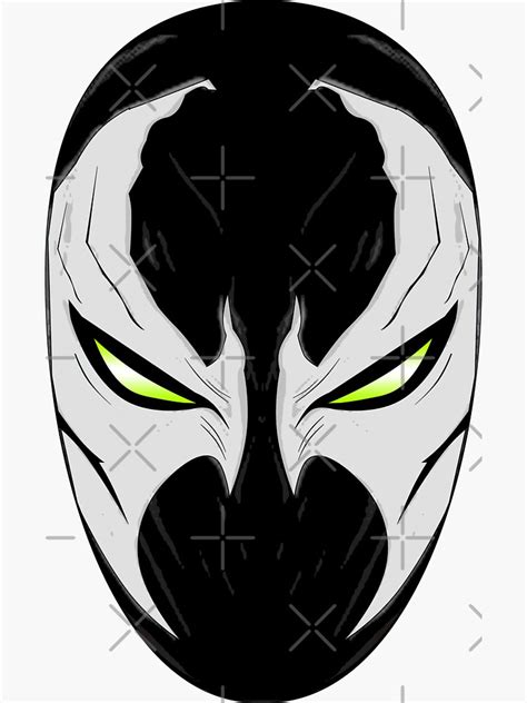 Spawn Face Sticker By Soba94 Redbubble