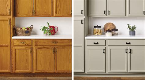 Restaining Kitchen Cabinets Before And After Wow Blog