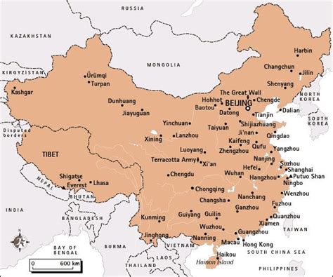 Major Chinese Cities Gambaran