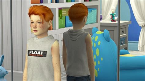 Anto Puma Hair Kids And Toddler By Thiago Mitchell At Redheadsims