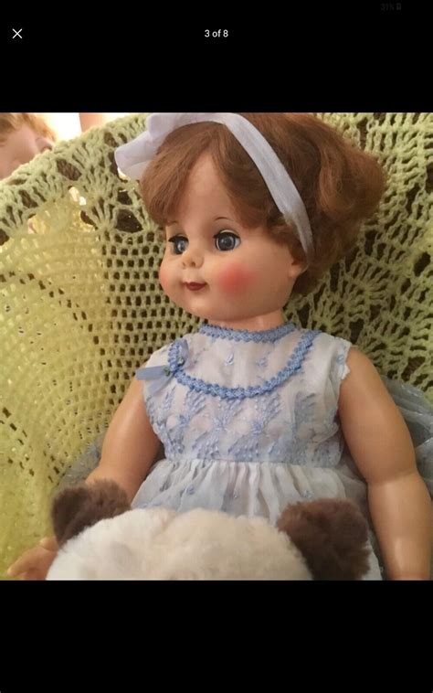 Vintage Ideal Cream Puff Doll 23 Ebay