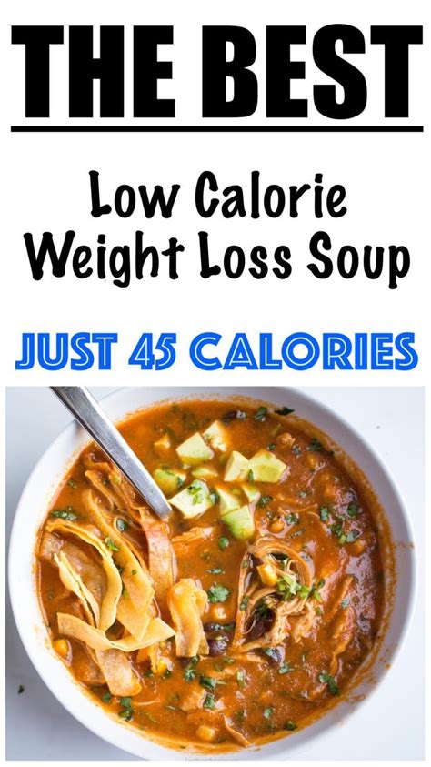 Low Calorie Chicken Soup For Weight Loss Lose Weight By Eating