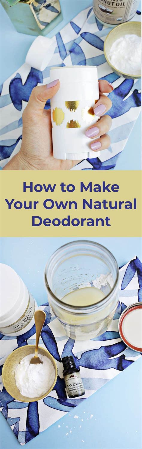 Natural Deodorant Diy A Beautiful Mess