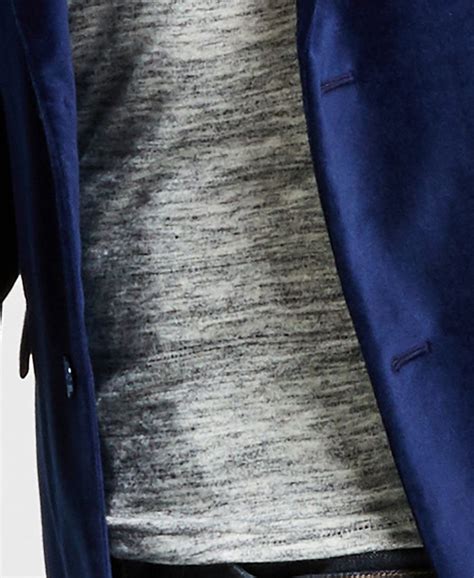 Alfani Mens Slim Fit Solid Velvet Blazer Created For Macys And Reviews