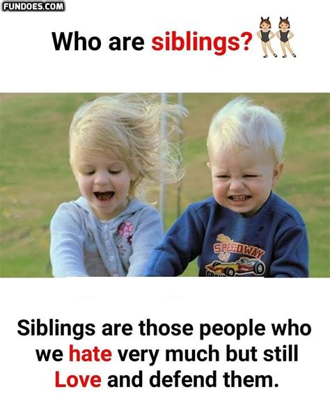 memes funny sibling quotes shortquotes cc