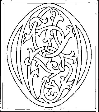 Alphabet Coloring Pages Adult Coloring Pages Illuminated Letters