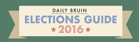 Us Election 2016 Daily Bruin