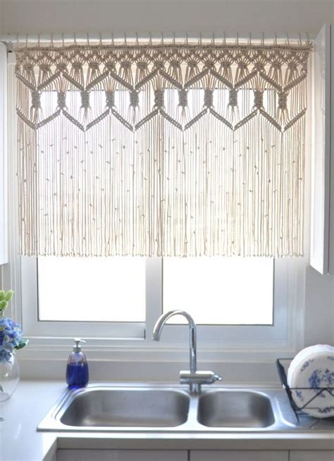Make Your Own Macrame Curtain Craft Projects For Every Fan