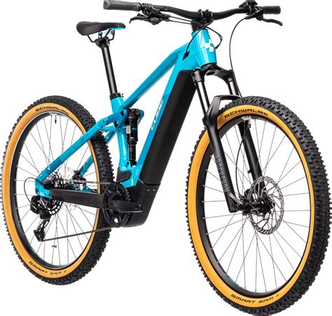 VTT Électrique Tout Suspendu Cube Stereo Hybrid 120 Pro 625 Sram SX Eagle 12V 625 Wh 29 Bleu