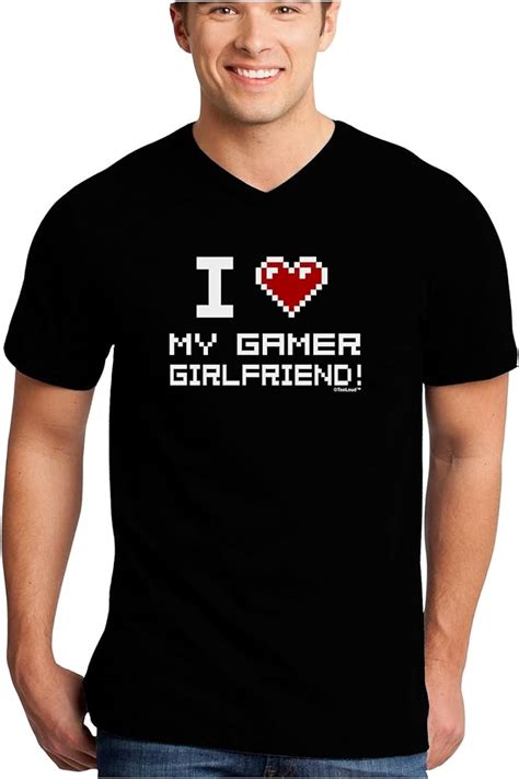 i heart my gamer girlfriend adult dark t shirt 1529 pilihax