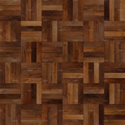 Seamless Wood Parquet Texture Chess Brown Textures Creative Market