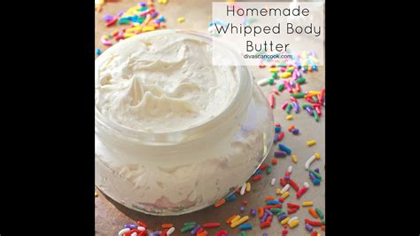 Whipped Body Butter Recipe Vanilla Buttercream Youtube