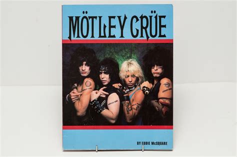 Motley Crue Book By Eddie Mcsquare Oop Very Rare Ebay