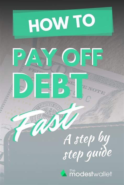 How To Get Out Of Debt Fast A Step By Step Guide Debt Payoff Debt