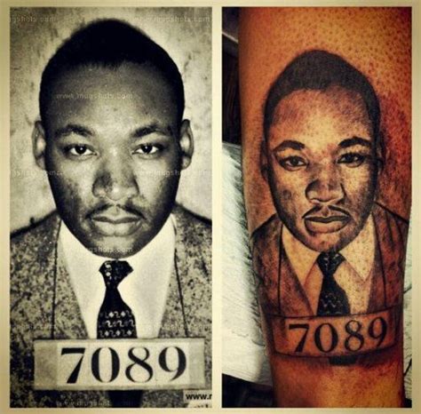 Martin Luther King Jr Tribute Tattoos Inked Magazine Tribute