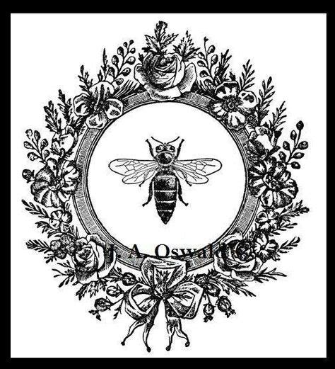 French Bee Iii Bee Art Bee Queen Bees