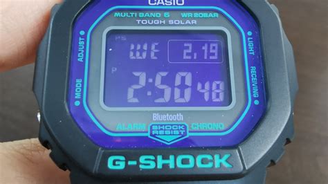 Some models count with bluetooth connected technology and atomic timekeeping. Unboxing G-Shock GW-B5600BL a.k.a Petak Joker 90s Colour ...