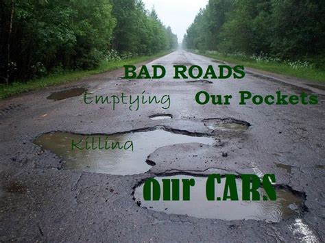 Bad Roads How Much Damage Does It Cause Us Universal Science Compendium