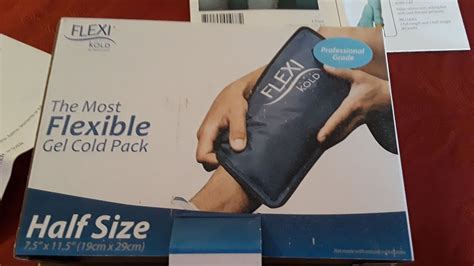 Flexikold Gel Ice Pack Standard Large X Reusable Ice Packs For Injuries Youtube