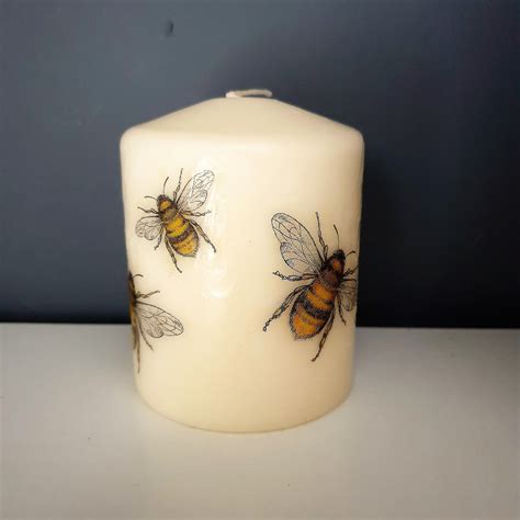Decorative Bee Candles Bee Ts Etsy