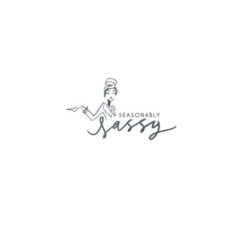 Seasonably Sassy Logo Design For Womens Lifestyle Brand Logo Design