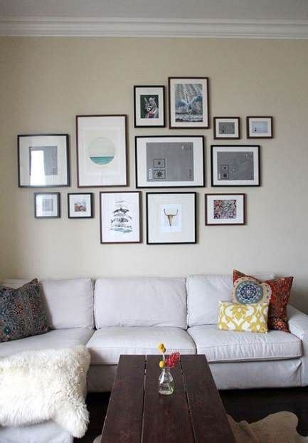 15 Ideas Wall Frames Collage Living Room Photo Layouts Home Decor