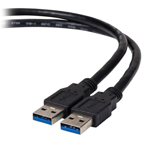 Usb 30 A Male To A Male 2824 Awg Charge And Sync Cable 6 Ft