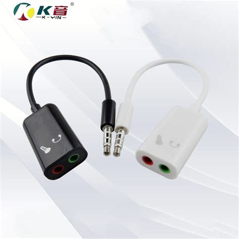 Ky 114 Hot Sale Stereo 35mm Earphone Audio Splitter Cable Male To