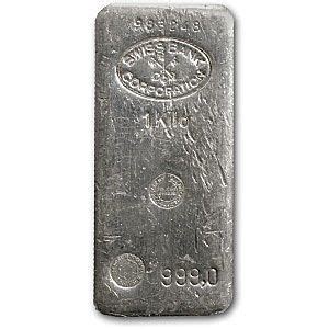 As of june 2018, assets under management with the bank were chf 211 billion and chf 185 billion loans to clients. Swiss Bank Corporation Vintage Silver Bar - 1 kg - VAT ...
