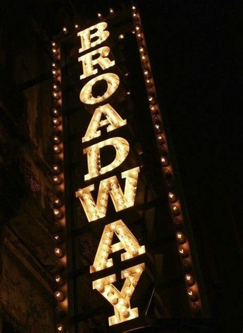 They Say The Neon Lights Are Bright On Broadway Show Tickets