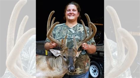 Huntress Kills Giant Calhoun County Buck Carolina Sportsman