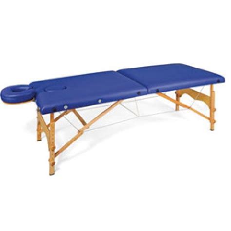 Basic Portable Massage Table Dark Blue Sports Supports Mobility Healthcare Products