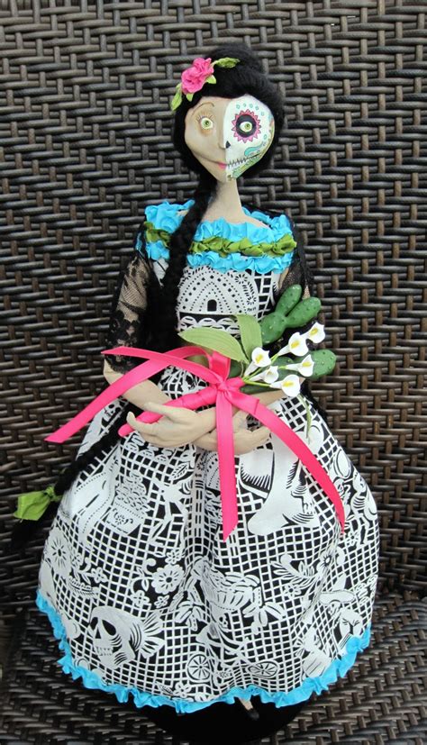 Anaboo Creations New Catrina Day Of The Dead Art Doll On Ebay