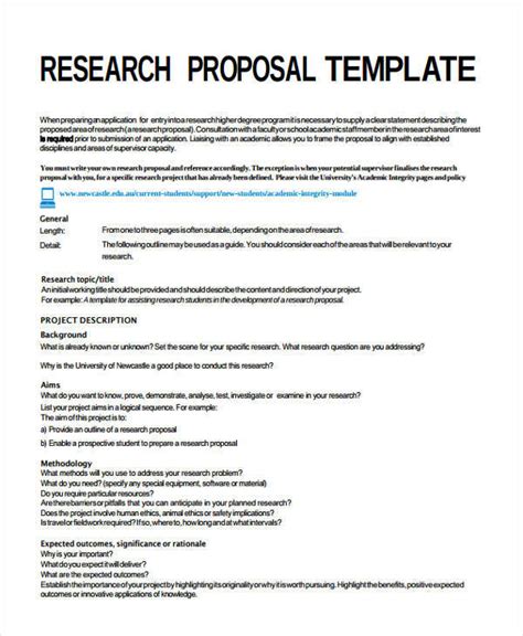 Would the intended audience of your project be able to understand your proposal? Research project proposal example pdf