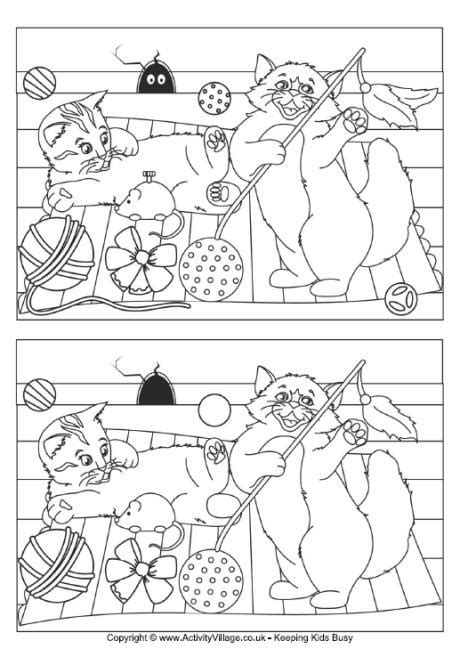 Free Printable Spot The Difference Games For Adults Spot The