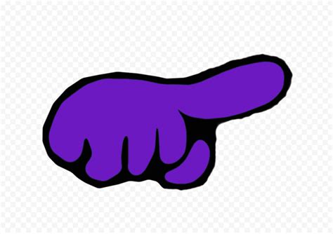Hd Blue Among Us Character Finger Hand Pointing Left Png Citypng