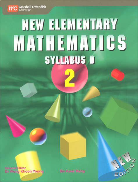 New Elementary Math 2 Textbook Marshall Cavendish 9789812732217