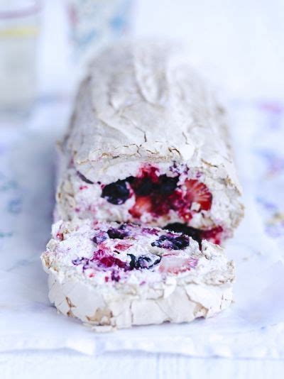 Jamie oliver make perfect 45 second summer berries ice cream. Fruit Recipes | Jamie Oliver | Recipe | Summer fruit roulade, Desserts, Delicious desserts
