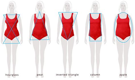 Different Body Shapes For Women Lasoosite