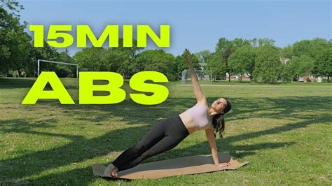 15 Min Abs Workout No Equipment Youtube