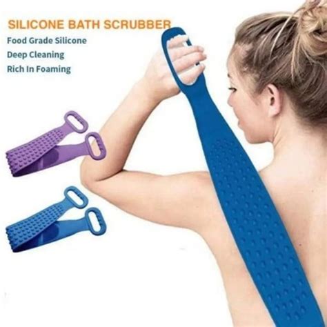 Silicon Bath Scrubber Belt At Rs 35piece Personal Products In Delhi Id 24244835355