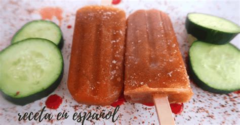 Cucumber Popsicles With Lime And Chili