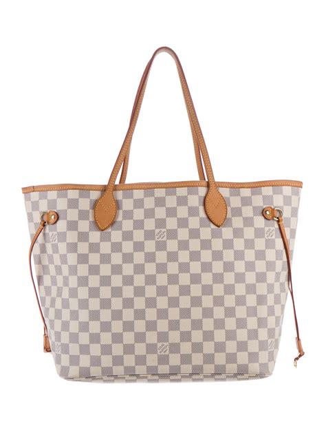 Louis Vuitton Damier Azur Neverfull Mm Handbags Lou109349 The