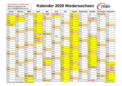 Monatskalender 2020, 2021, 2022 kostenlos downloaden und drucken. Kalender 2020 nrw mit kw | Kalender 2020 Nrw Zum ...